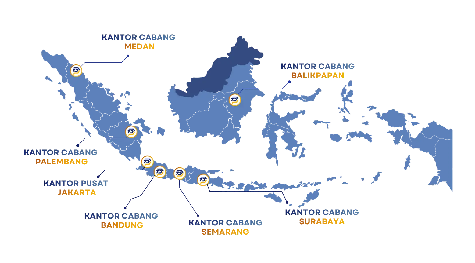 Peta Cabang TDP